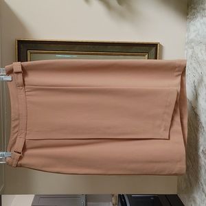 Semi Wrap Worthington Tan Pencil Skirt 10